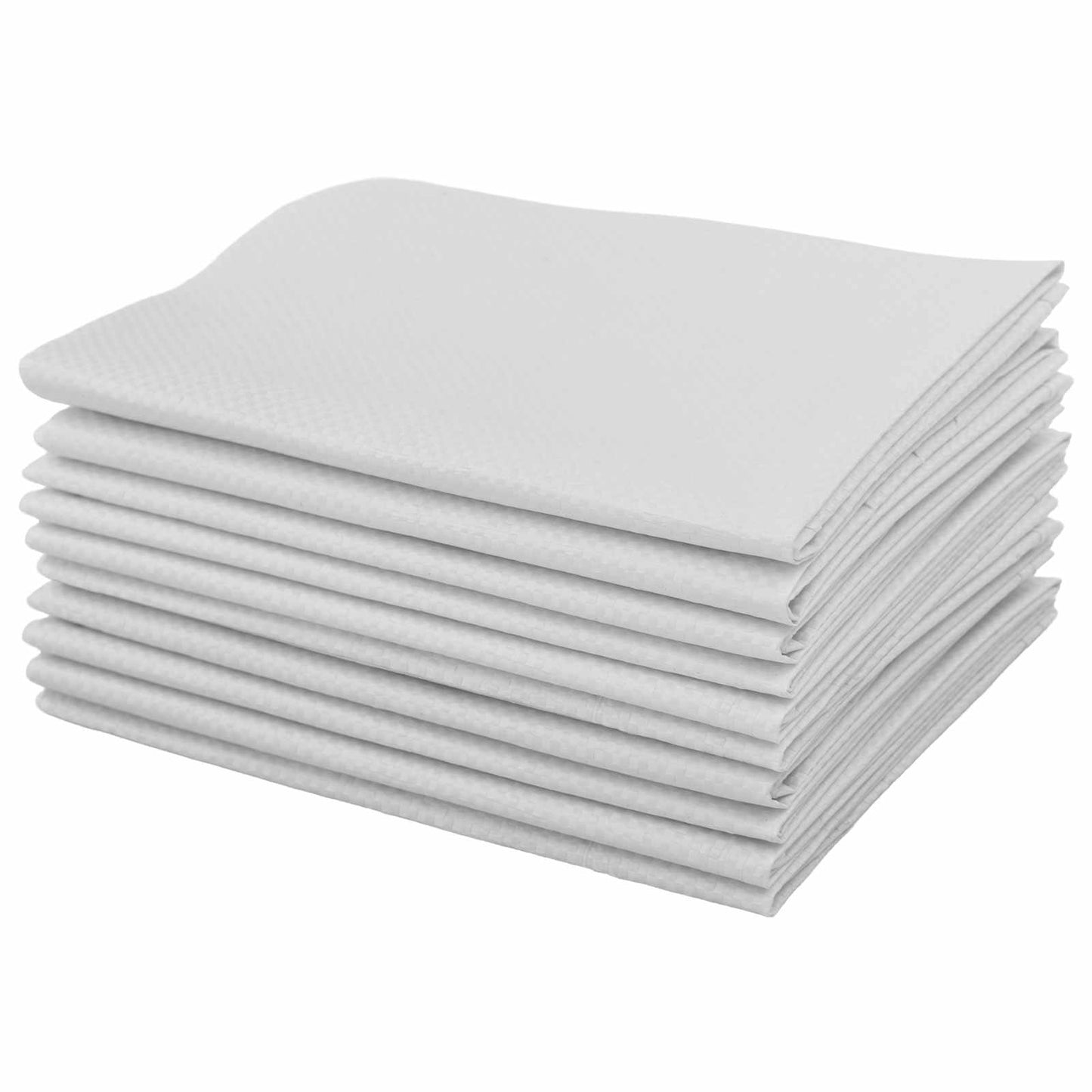 vidaXL Υφασμάτινοι σακίδες 50 pcs Λευκό 60 x 100 cm PP