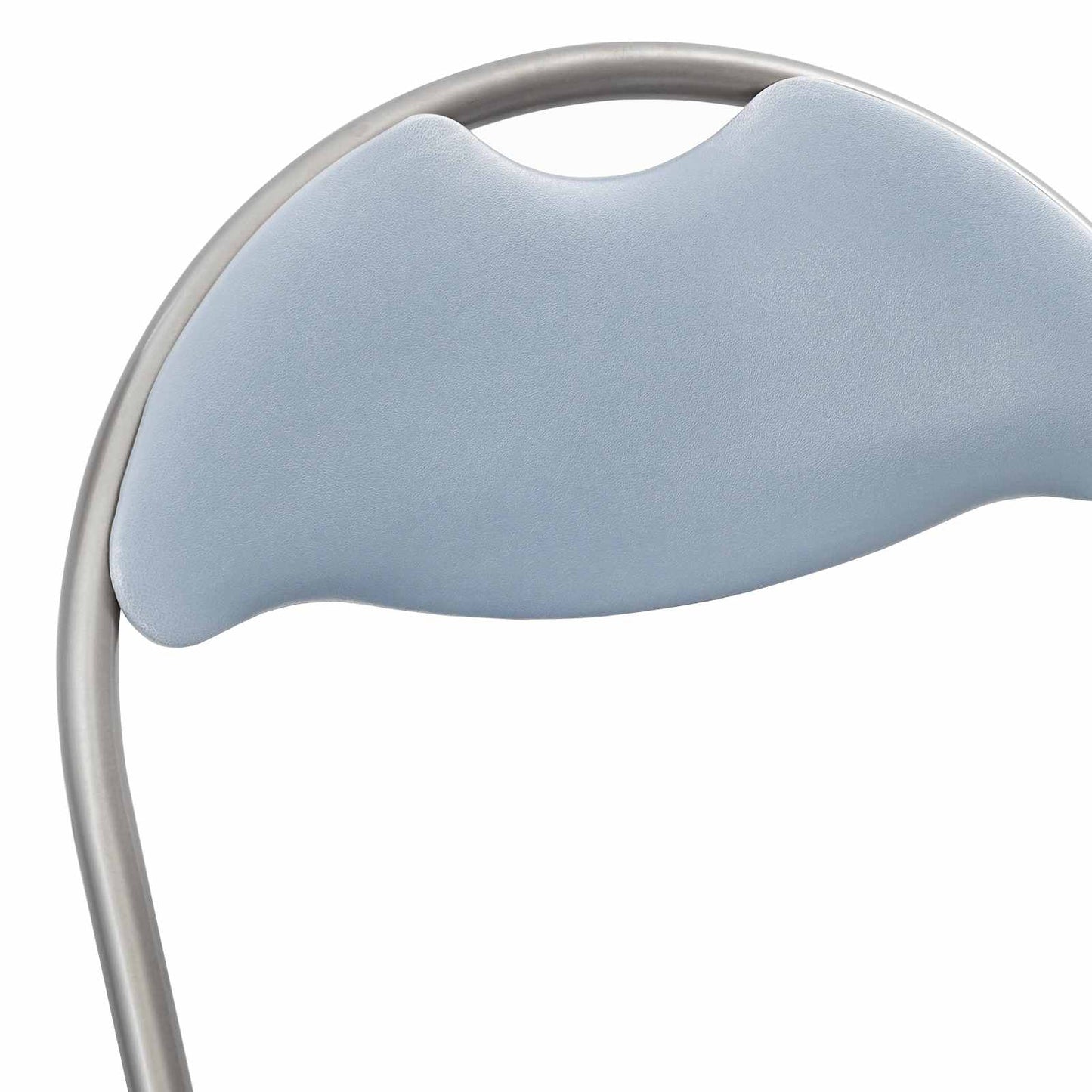 vidaXL Πτυσσόμενη Καρέκλα 2 pcs Γκρι 48 x 43,5 x 81 εκ. Τεχνητό Δέρμα