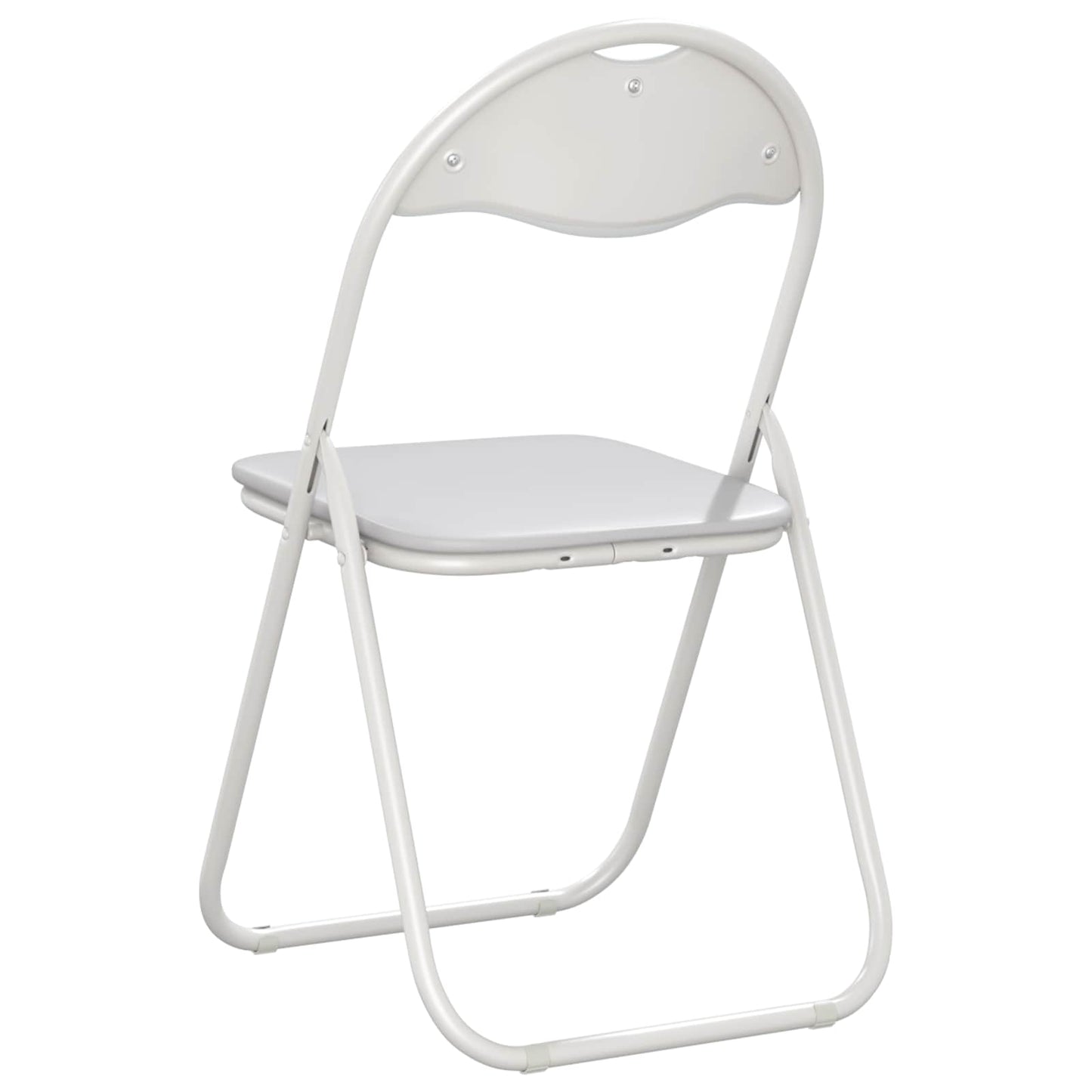 vidaXL Πτυσσόμενη Καρέκλα 8 pcs Λευκός 48 x 43,5 x 81 εκ.