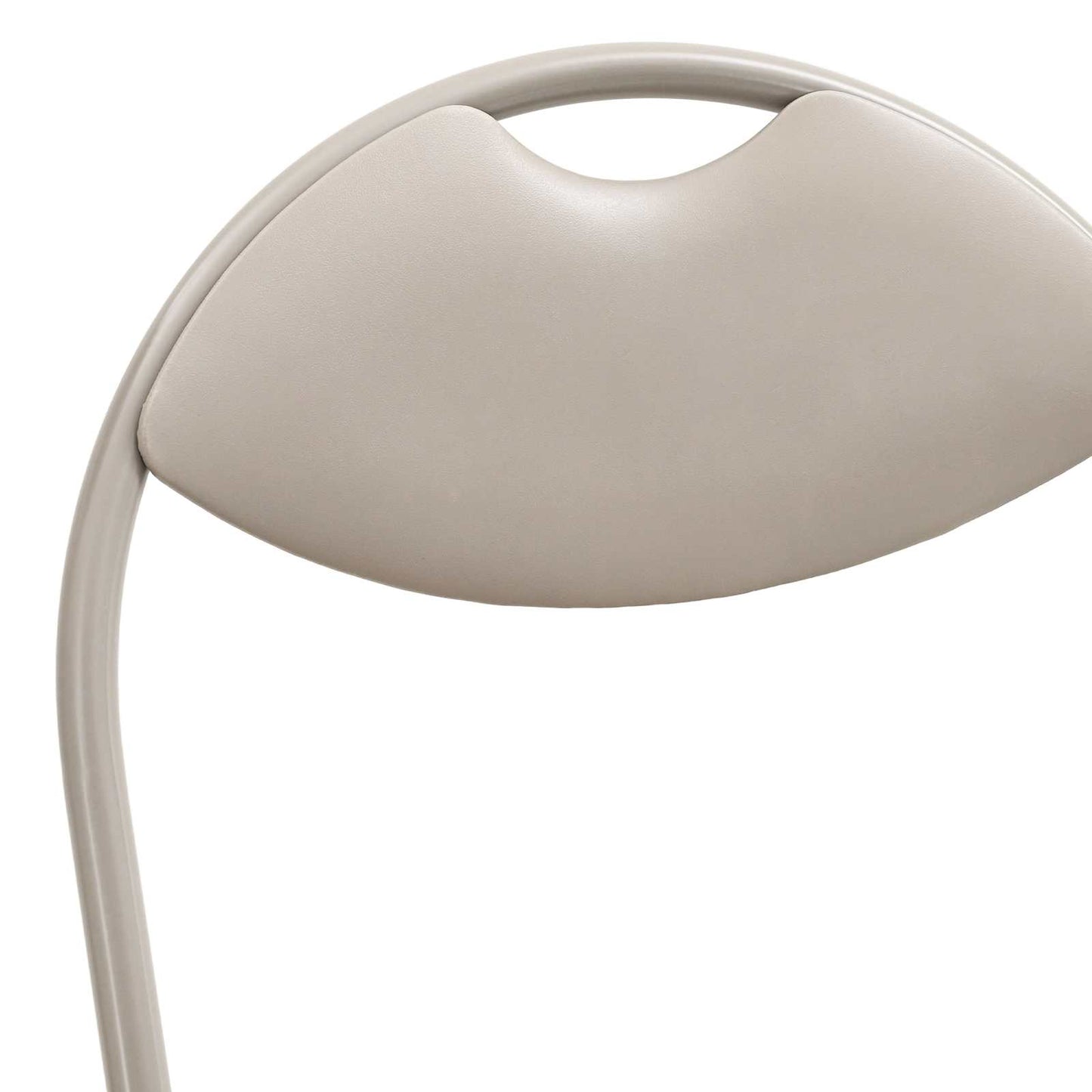 vidaXL Σαλονάκι Τραπεζαρίας Αναδιπλούμενο 2 pcs Άμμος PVC ατσάλι