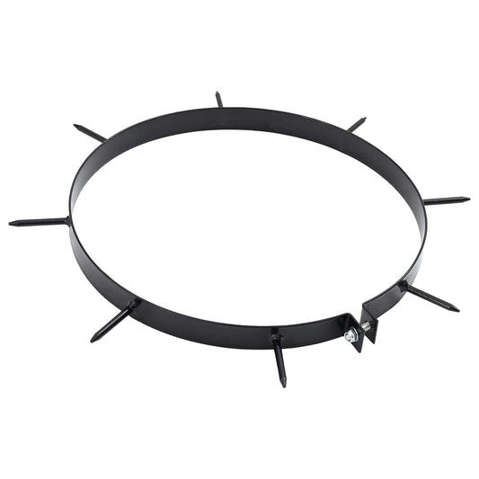 vidaXL Σφιγκτήρας Αεριστήρα Γκαζόν με Σπαθιά 5 pcs Ø 320 χλστ. Ατσάλι