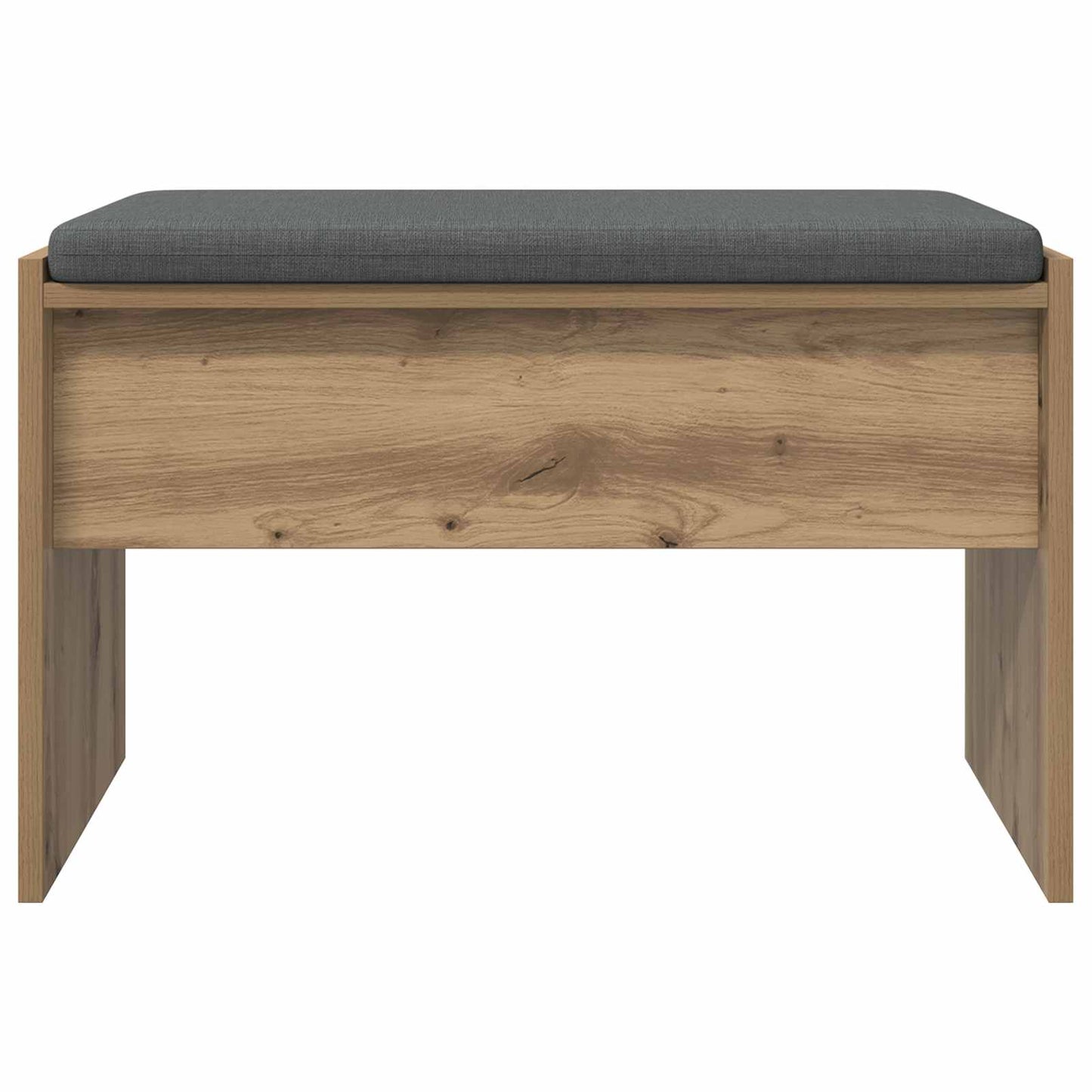vidaXL Πάγκος Παπουτσιών με Μαξιλάρι Artisan Δρυς 63 x 38 x 40 εκ