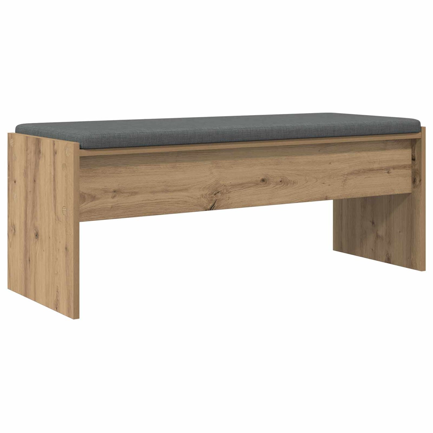 vidaXL Πάγκος Παπουτσιών με Μαξιλάρι Artisan Δρυς 103 x 38 x 40 εκ