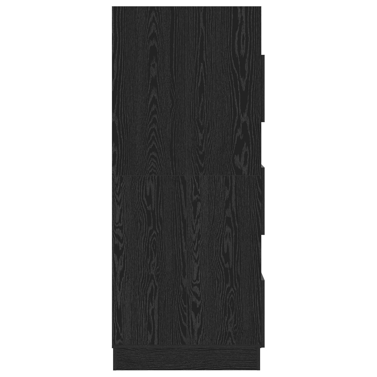 vidaXL Ντουλάπα Πλυσταριού με αποθήκευση Μαύρη Οξυά 50 x 68 x 162 εκ