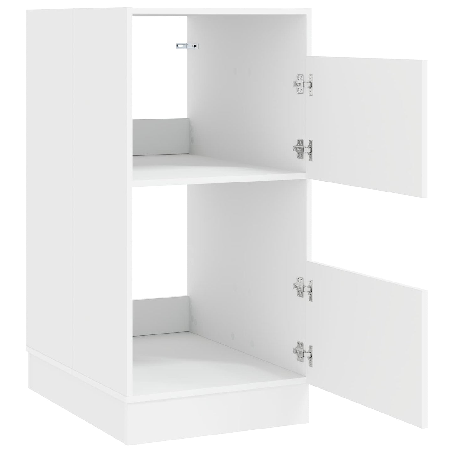 vidaXL Ντουλάπα Πλυσταριού Λευκό 50 x 68 x 102 εκ Επεξεργασμένο ξύλο