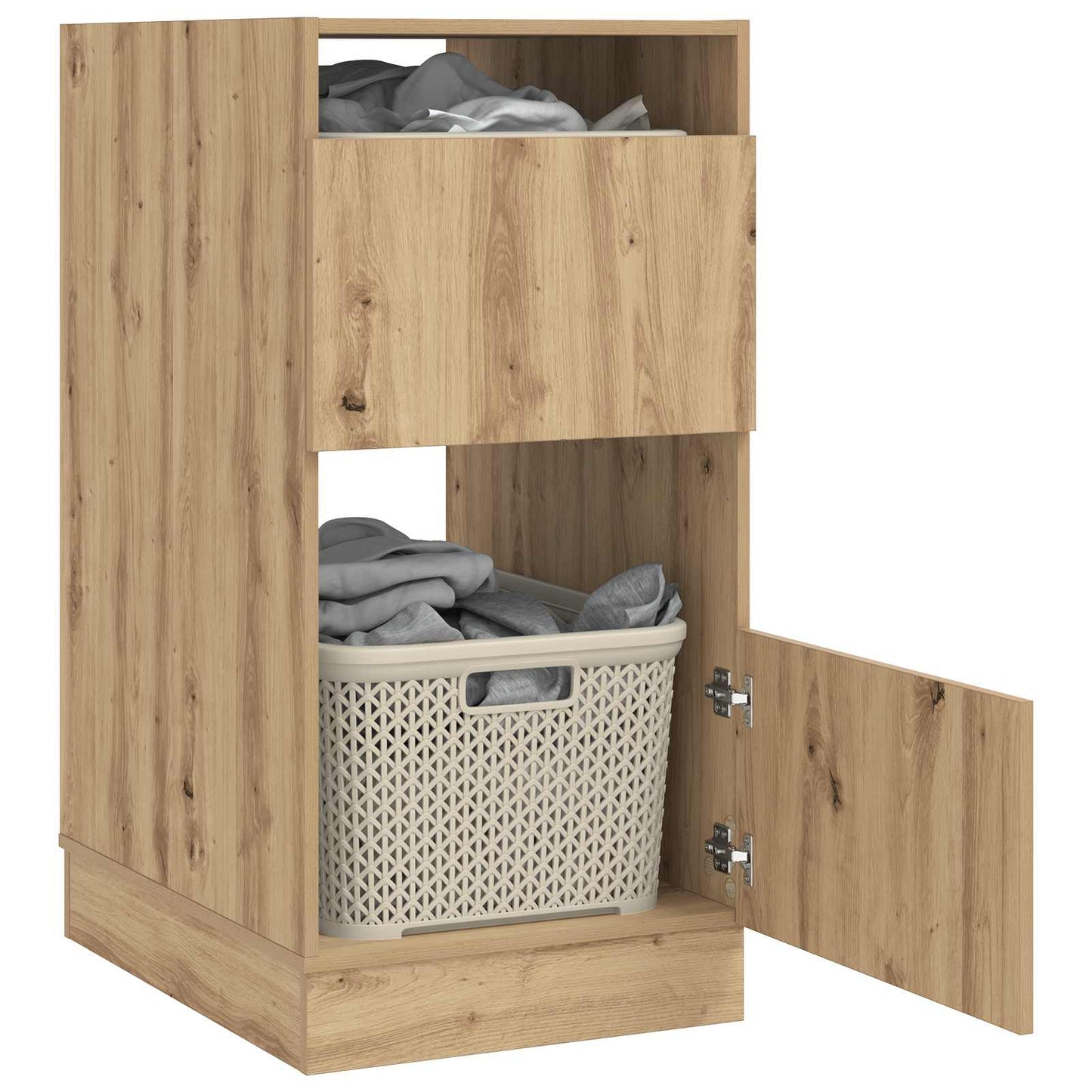 vidaXL Ντουλάπα Πλυσταριού με αποθήκευση Artisan Oak 50 x 68 x 102 εκ