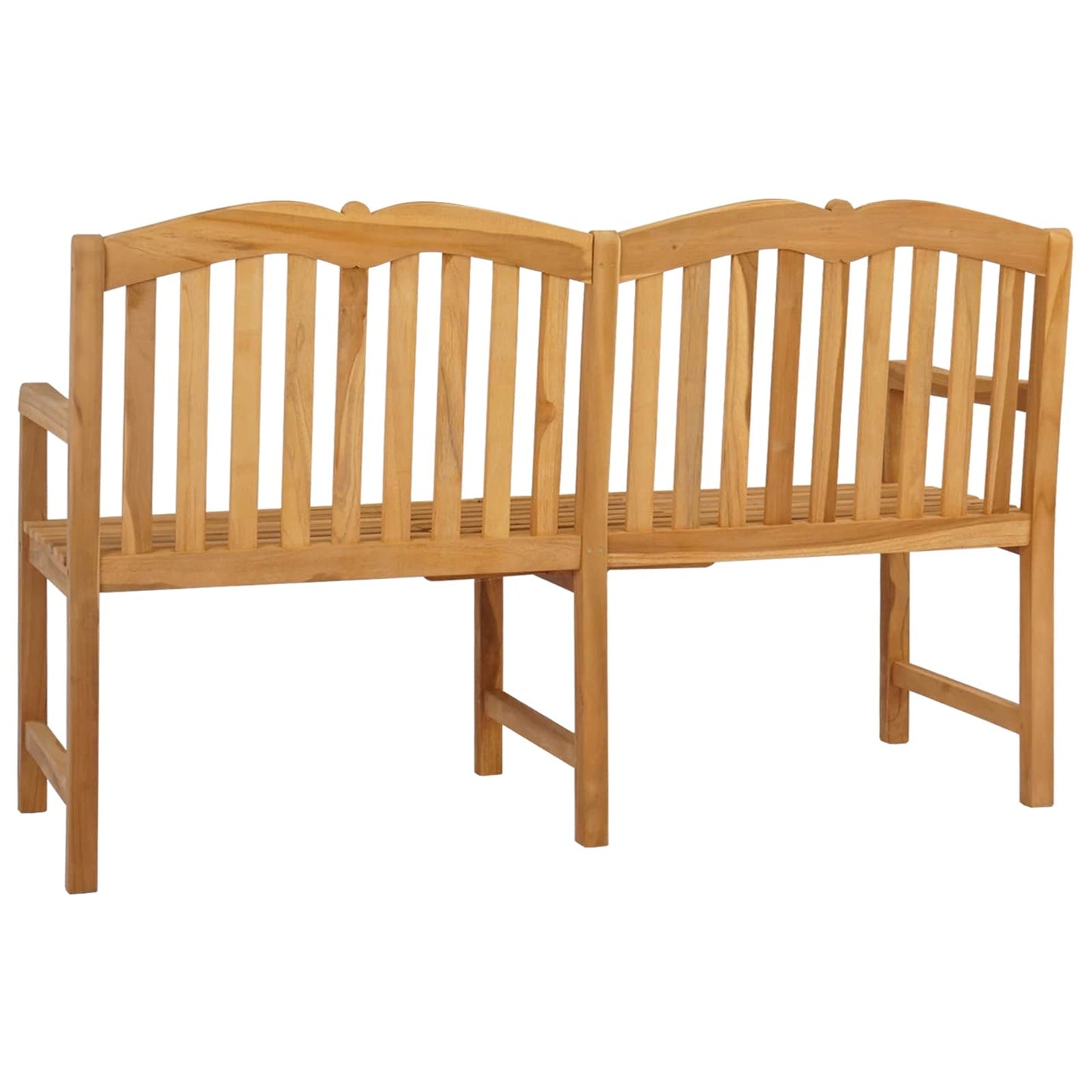 vidaXL Χειροποίητη Ροζ Παγκάκι Φυσικό 150,5 x 60 x 95 εκ