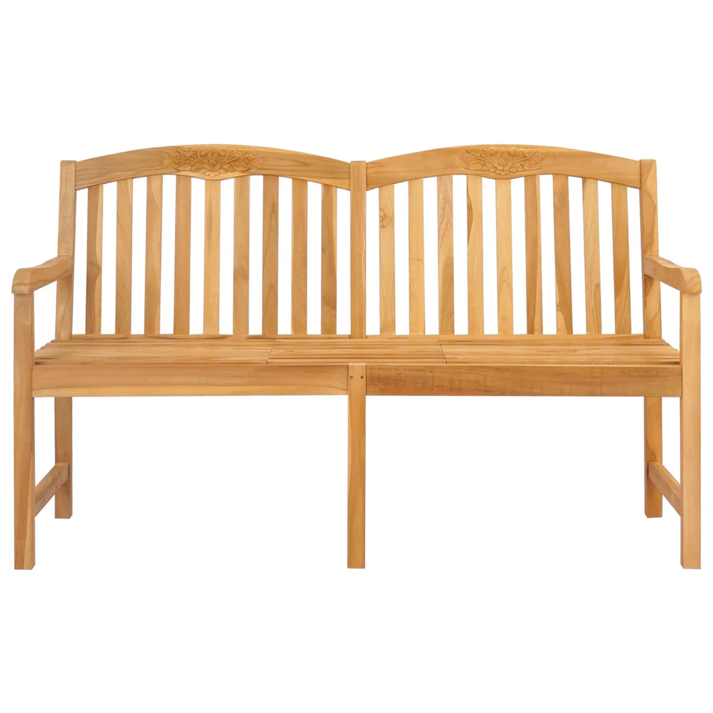 vidaXL Χειροποίητη Ροζ Παγκάκι Φυσικό 150,5 x 60 x 95 εκ