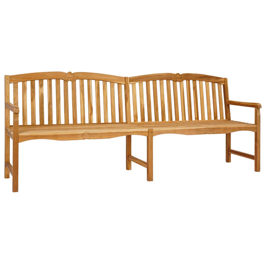 vidaXL Χειροποίητη Ροζ Παγκάκι Φυσικό 228 x 61 x 94,5 εκ