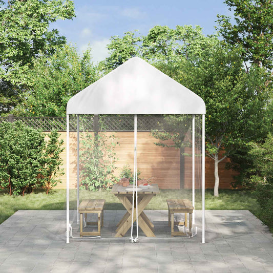 vidaXL Κουνούπι για Περίπτερο 220 mesh Λευκό 2 x 2 x 2 m Πολυεστέρας