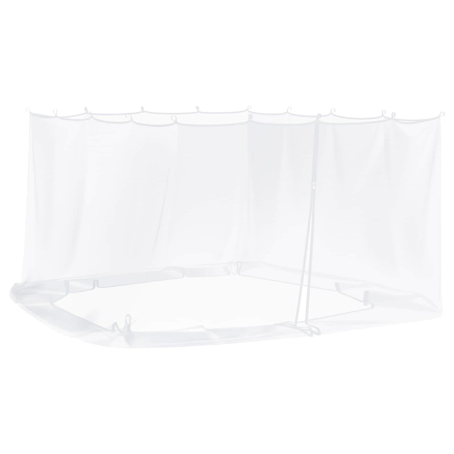 vidaXL Κουνούπι για Περίπτερο 220 mesh Λευκό 3,6 x 3 x 2 εκ.