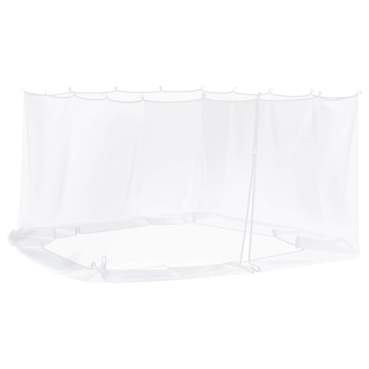 vidaXL Κουνούπι για Περίπτερο 220 mesh Λευκό 4,5 x 3 x 2 μ Πολυεστέρας