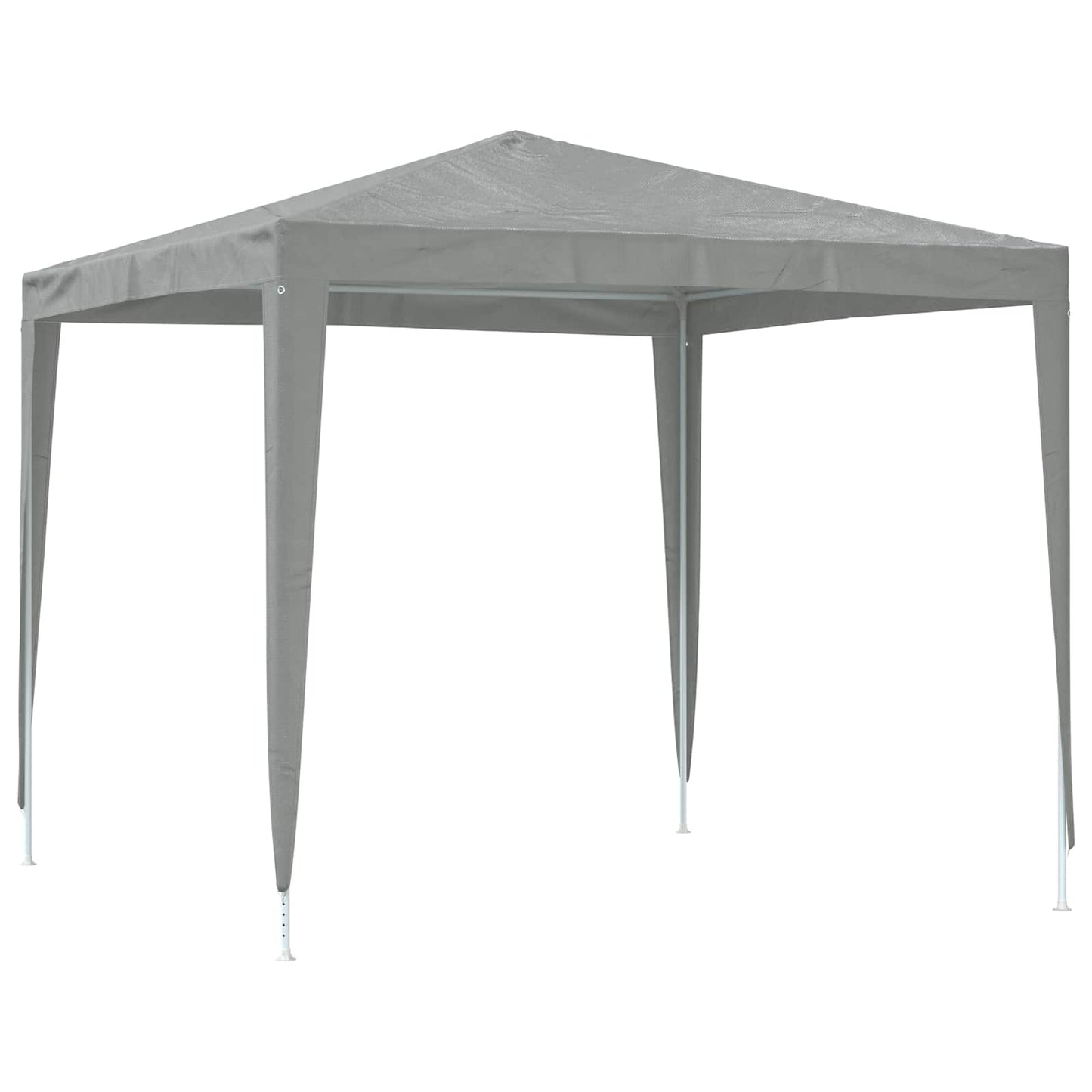 vidaXL Σκηνή Πάρτυ 250 x 250 x 240 εκ. Ανοιχτό γκρι