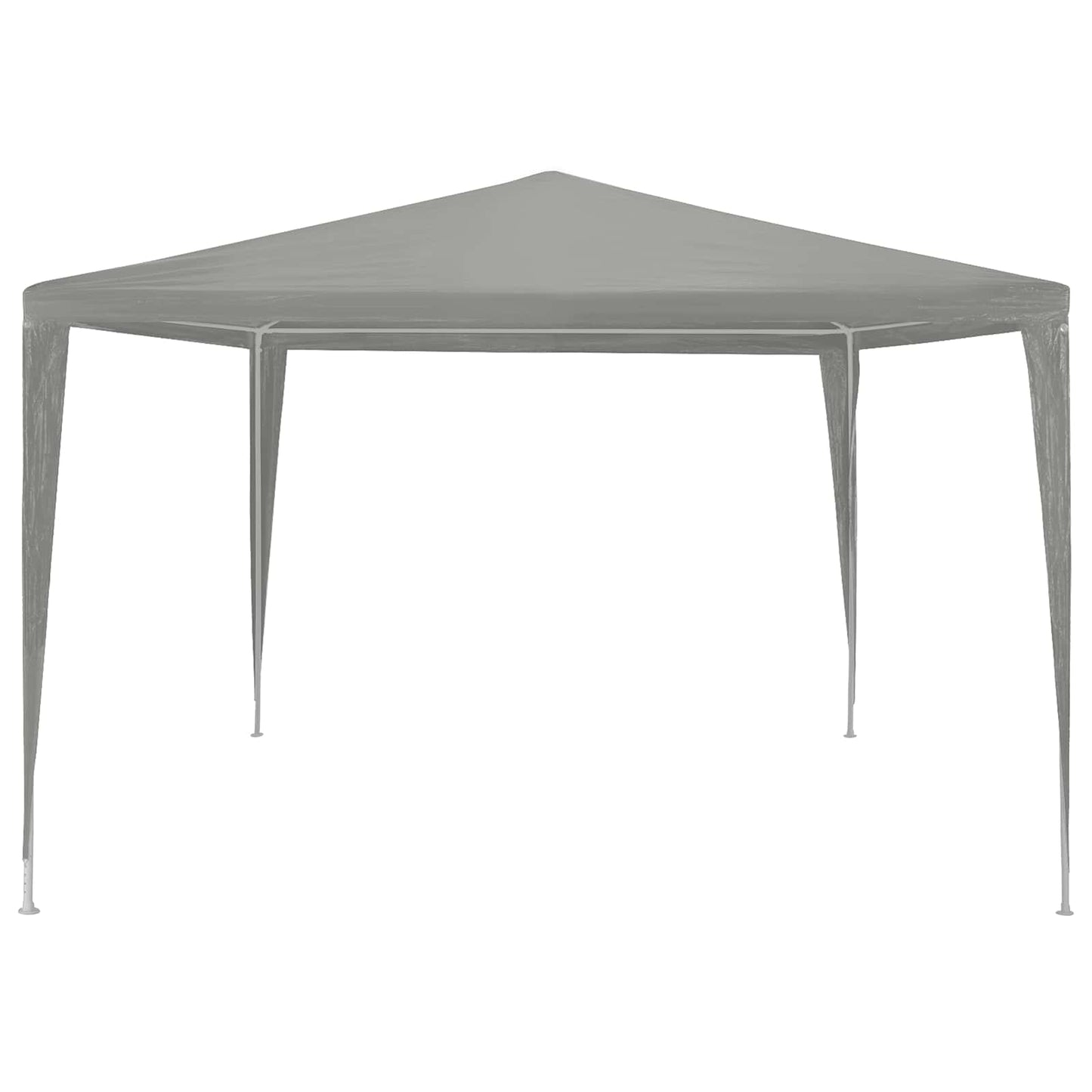 vidaXL Σκηνή Πάρτυ Ανοιχτό γκρι 300 x 300 x 255 εκ