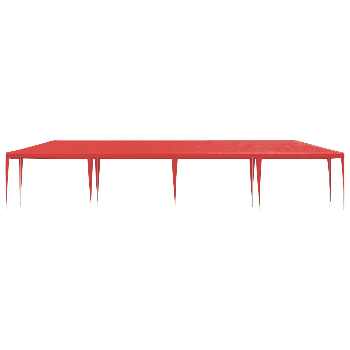 vidaXL Σκηνή Πάρτυ Κόκκινο 1200 x 300 x 255 εκ