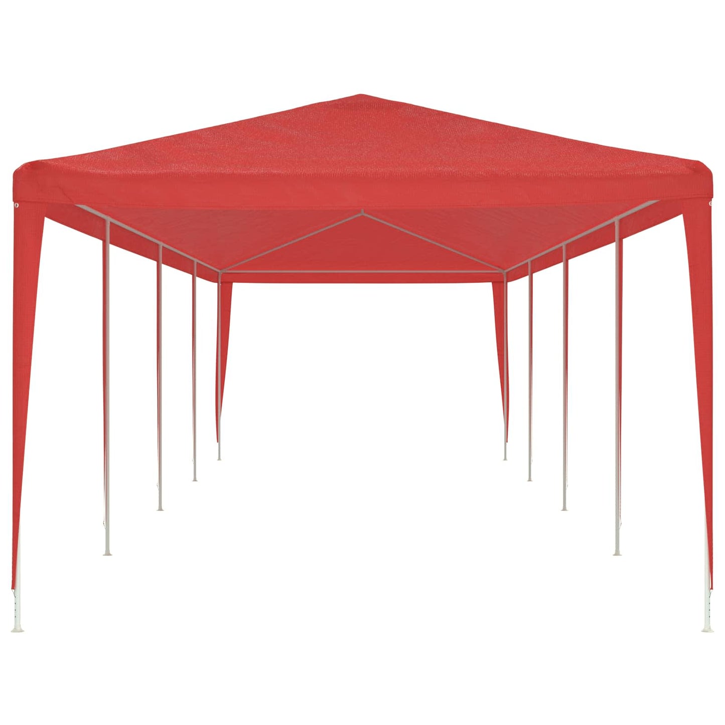 vidaXL Σκηνή Πάρτυ Κόκκινο 1200 x 300 x 255 εκ