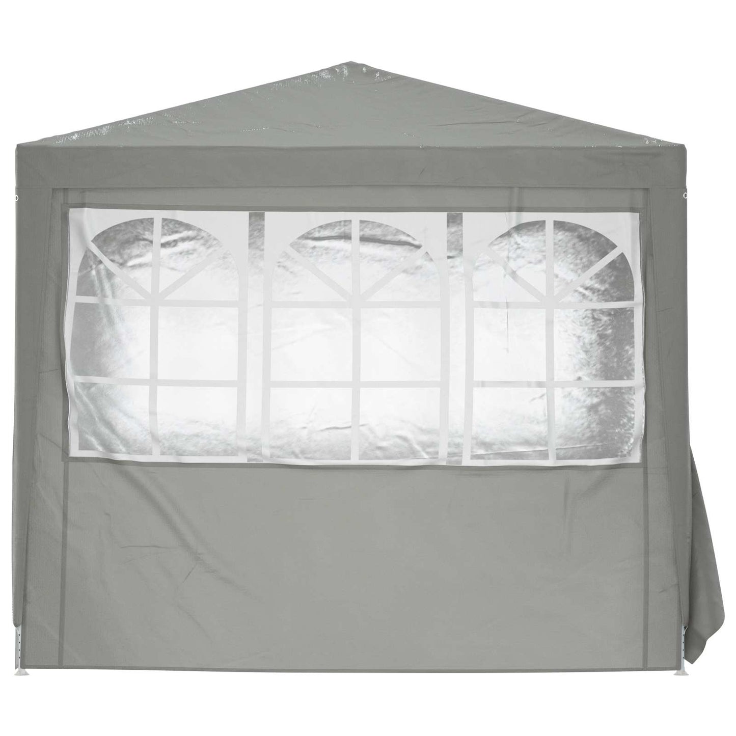 vidaXL Σκηνή Πάρτυ Ανοιχτό γκρι 250 x 250 x 240 εκ.