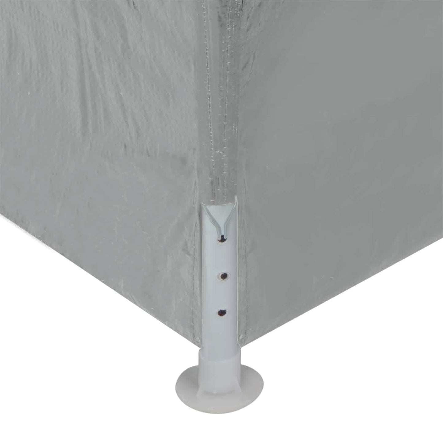 vidaXL Σκηνή Πάρτυ 1200 x 300 x 255 εκ Ανοιχτό γκρι
