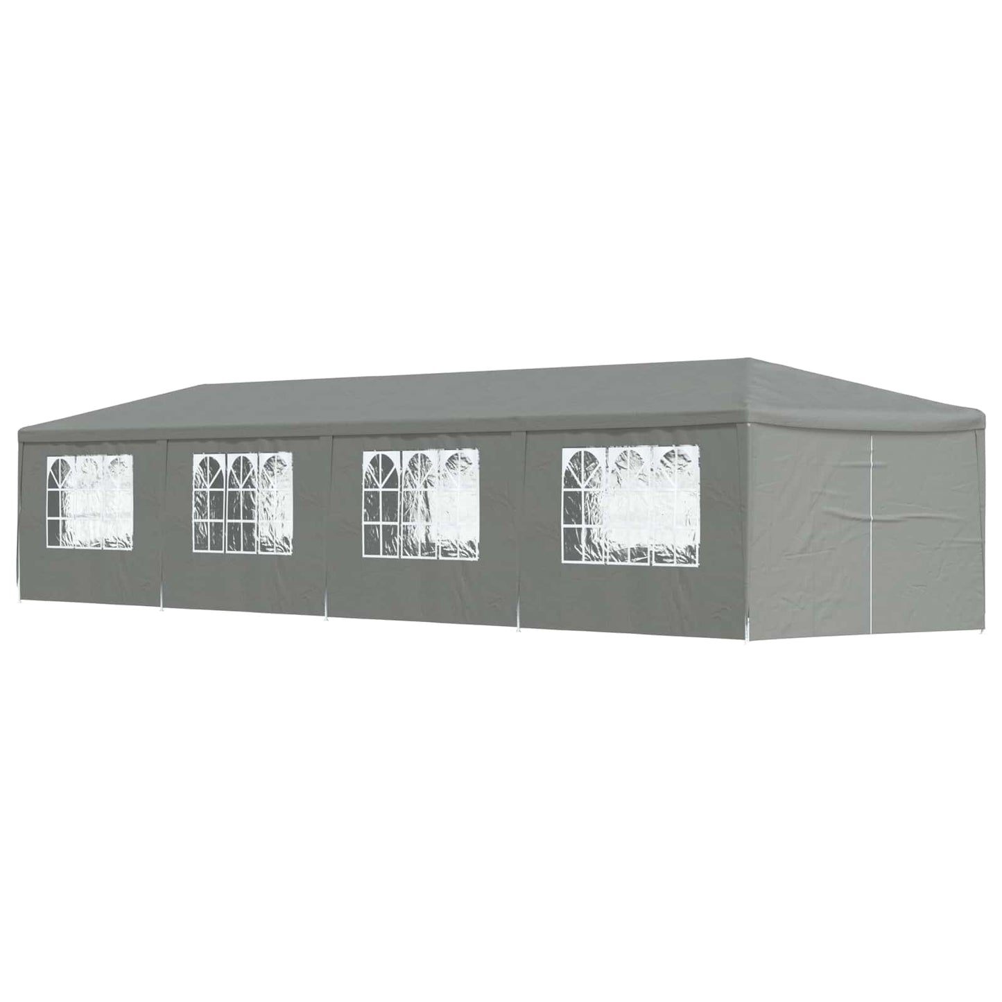 vidaXL Σκηνή Πάρτυ 1200 x 300 x 255 εκ Ανοιχτό γκρι
