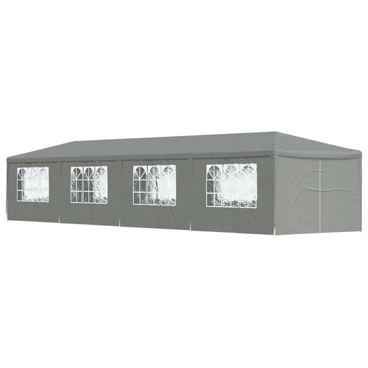 vidaXL Σκηνή Πάρτυ 1200 x 300 x 255 εκ Ανοιχτό γκρι