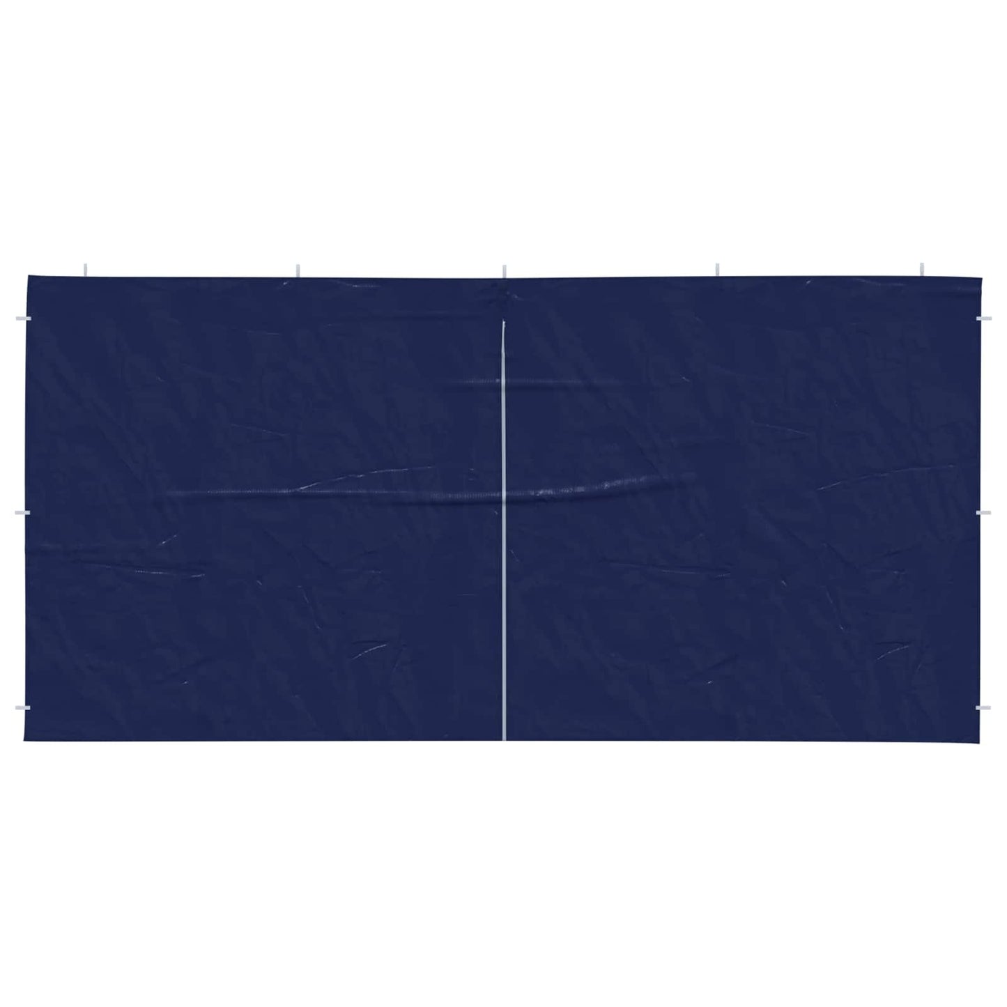 vidaXL Πλευρική Σκηνής Πάρτι 2 pcs Μπλε 400 x 195 εκ.