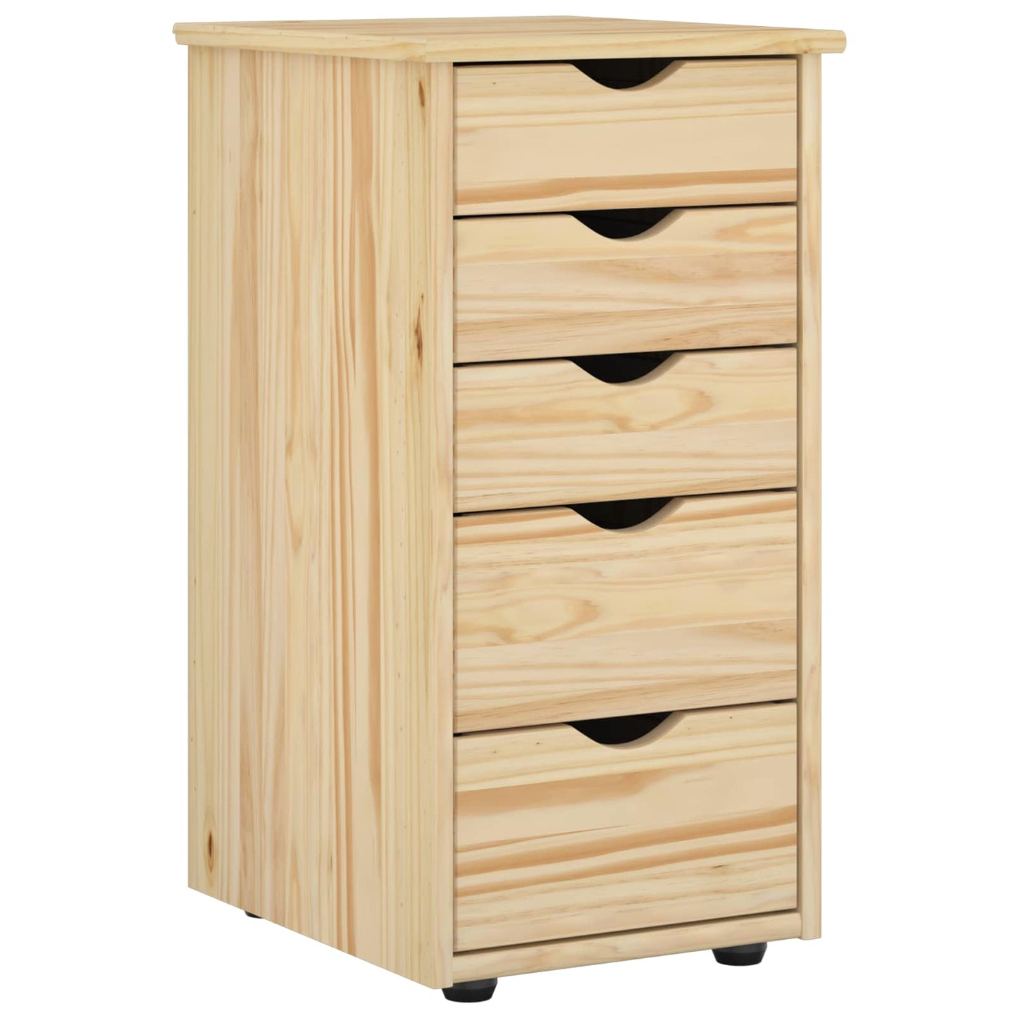 vidaXL Ντουλαπιού (Cabinet) 34 x 39 x 61,5 εκ Στερεό ξύλο πεύκου Καφέ