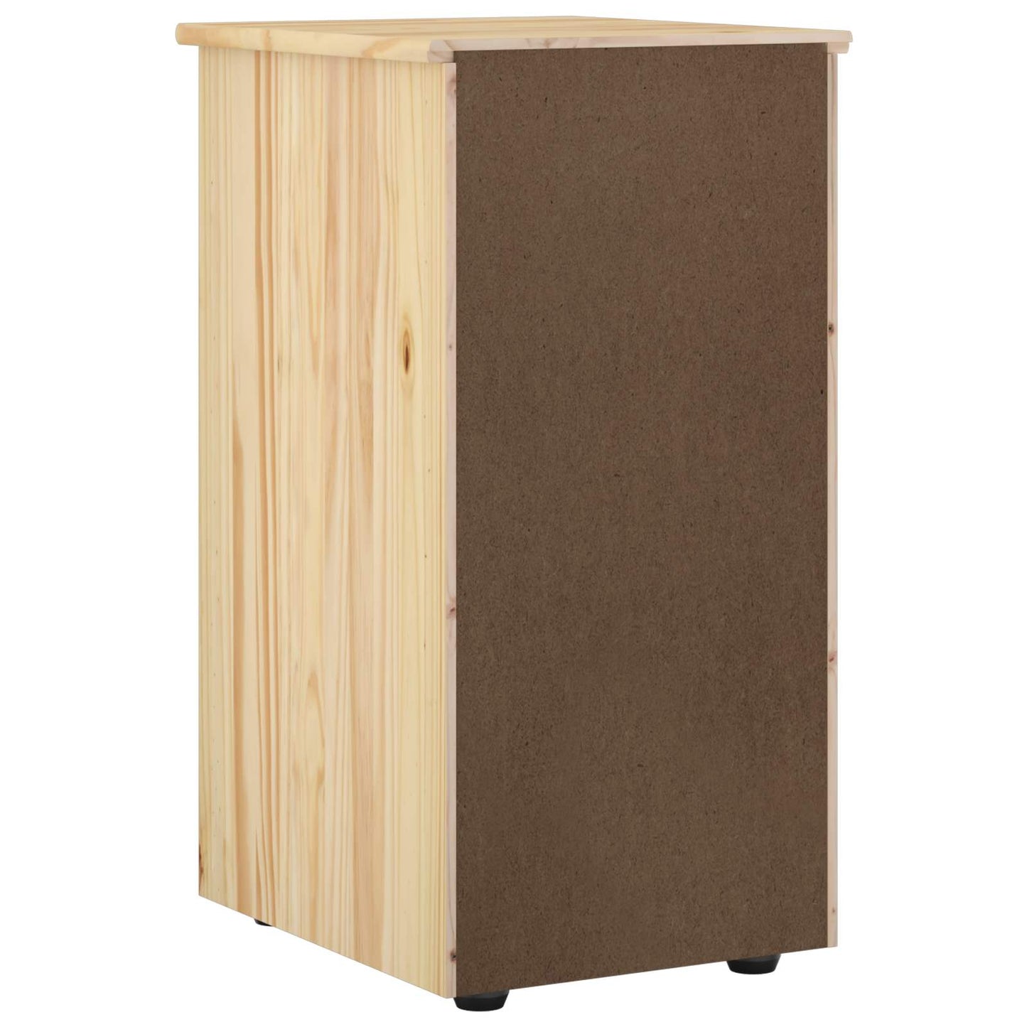 vidaXL Ντουλαπιού (Cabinet) 34 x 39 x 61,5 εκ Στερεό ξύλο πεύκου Καφέ