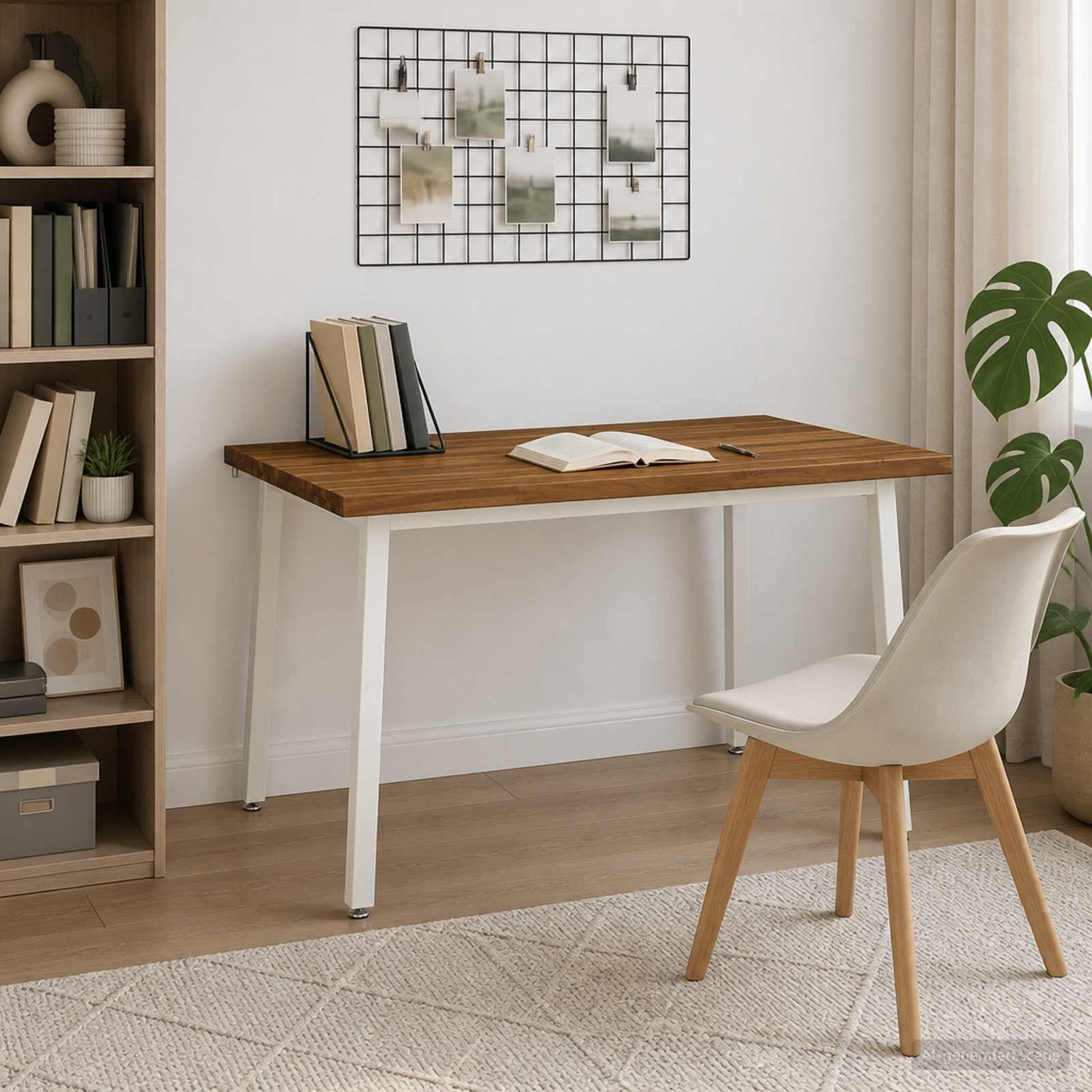 vidaXL Τραπέζι Φαγητού με Ζωντανό Χείλος 120 x 90 x 75 εκ.