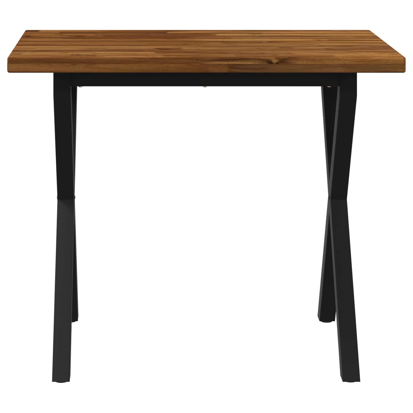 vidaXL Τετράγωνο Τραπέζι Φαγητού 110 x 55 x 75 cm Στερεό Ξύλο Ακακίας