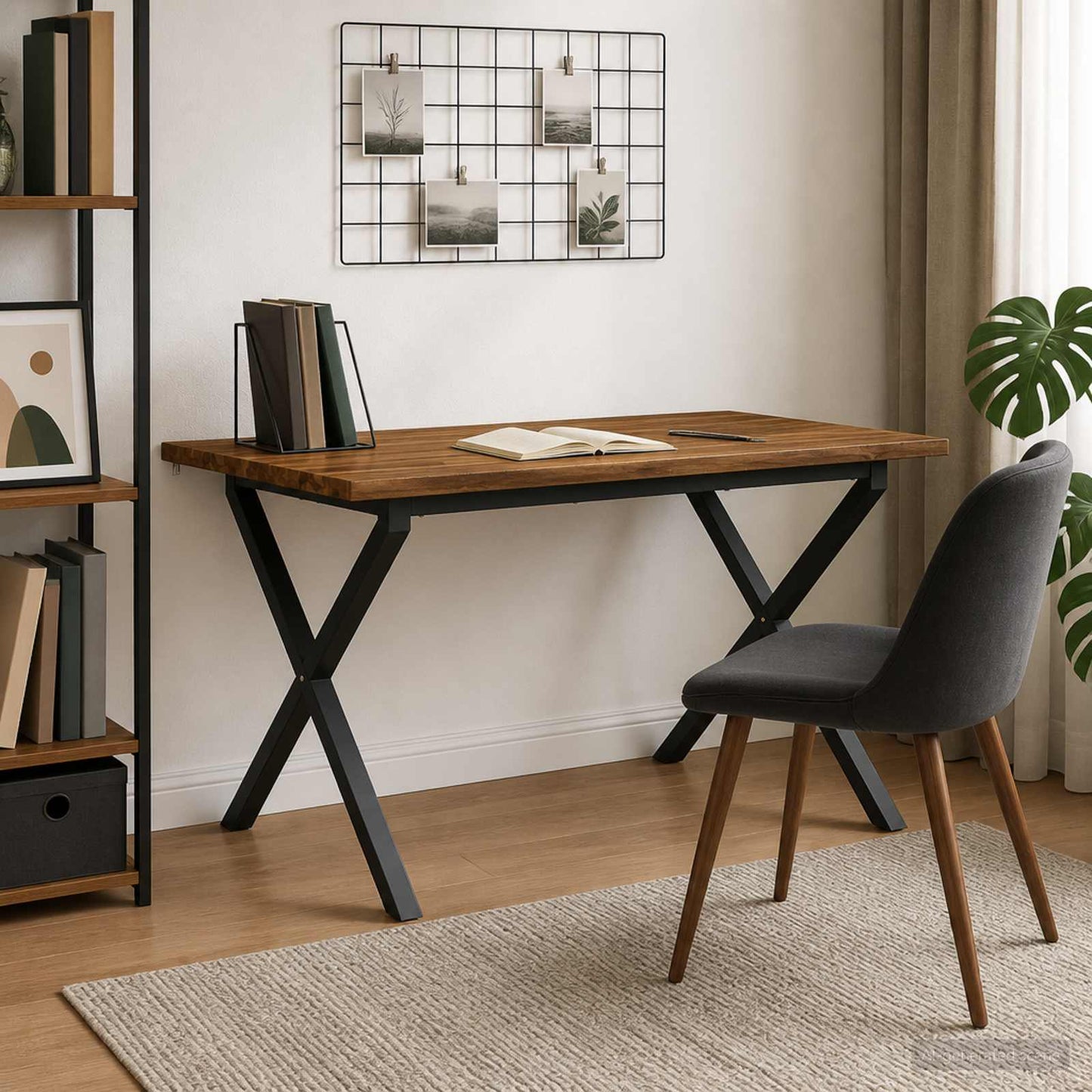 vidaXL Τετράγωνο Τραπέζι Φαγητού 120 x 80 x 75 εκ. Στερεό Ξύλο Ακακίας