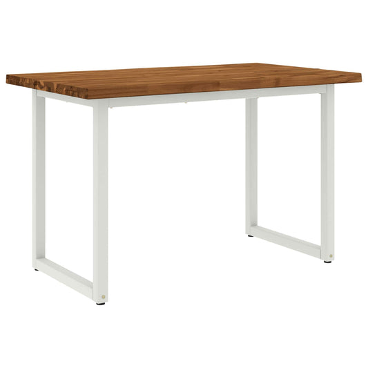 vidaXL Τραπέζι Φαγητού με Ζωντανό Χείλος 120 x 70 x 75 cm