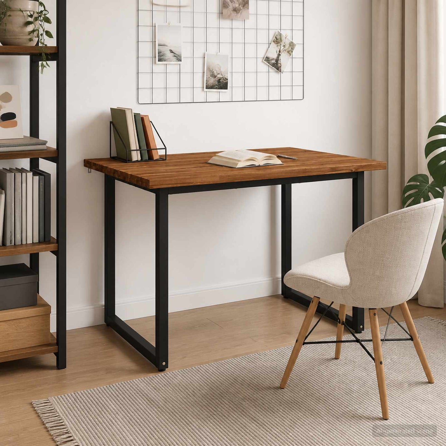 vidaXL Τραπέζι Φαγητού με Ζωντανό Χείλος 120 x 90 x 75 εκ.