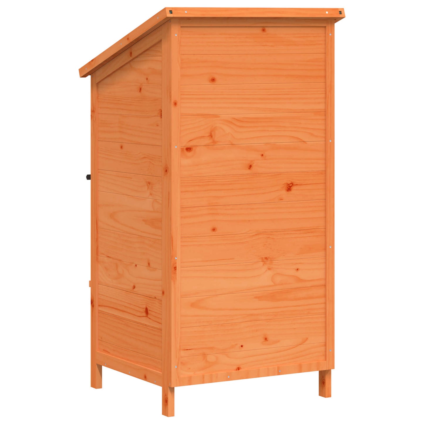 vidaXL Αποθήκη Κήπου Καφέ 59,5 x 56 x 113,5 εκ. Στερεό Ξύλο Πεύκου