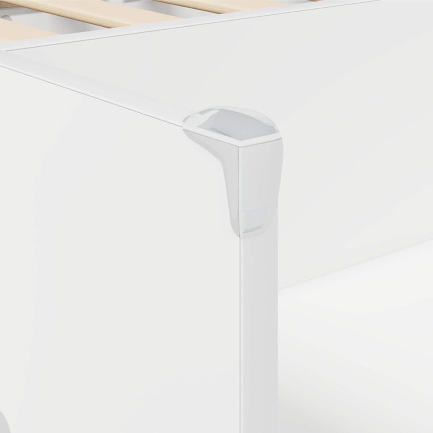 vidaXL Κρεβάτι Υψηλού Στυλ για Παιδιά 2 pcs Λευκό 80 x 200 cm