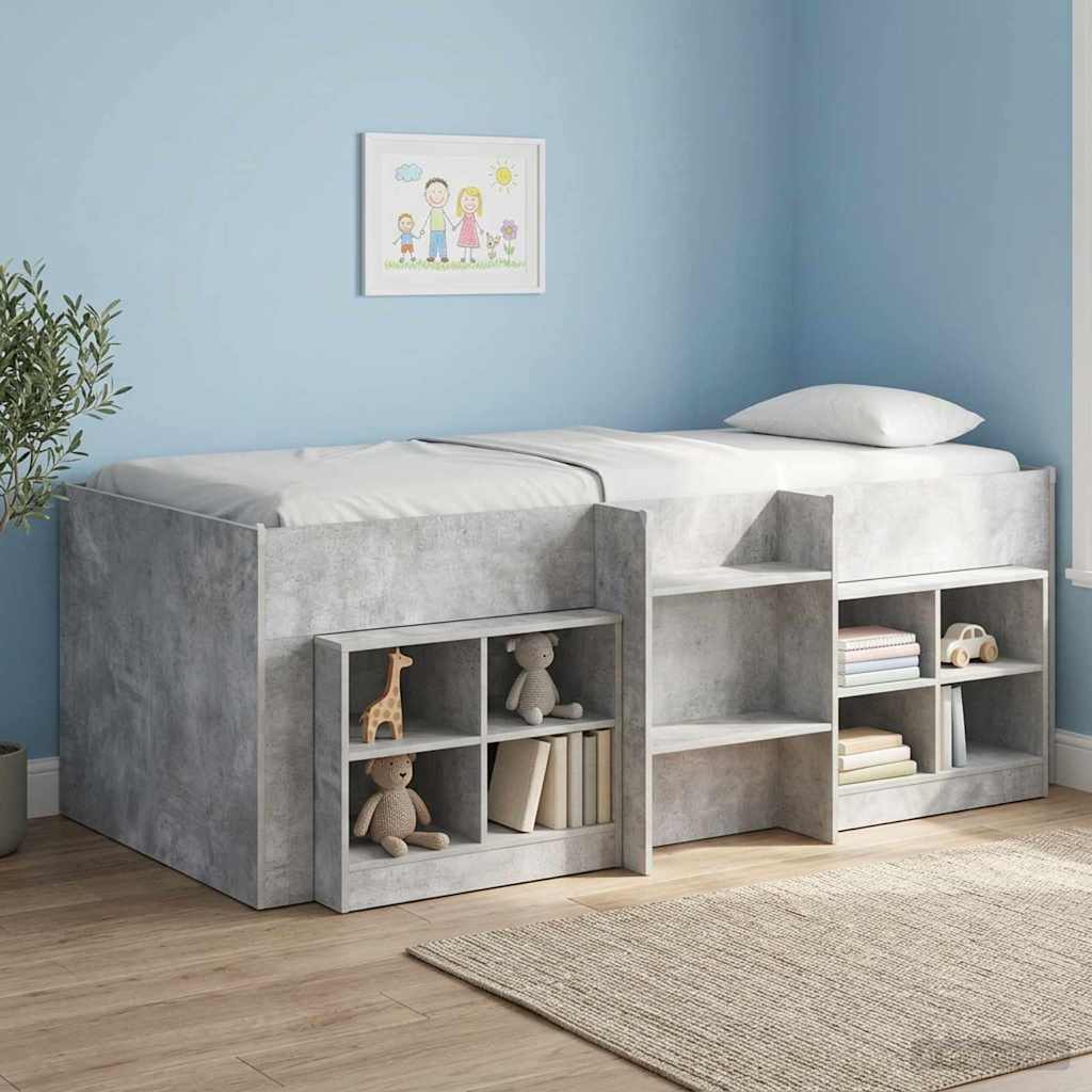 vidaXL Κρεβάτι Υψηλού Στυλ για Παιδιά 2 pcs Σκυρόδεμα