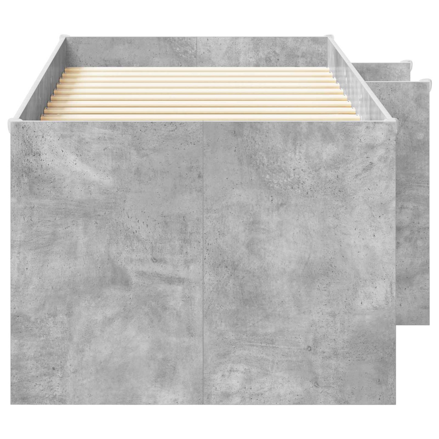 vidaXL Κρεβάτι Υψηλού Στυλ για Παιδιά 2 pcs Γκρι Σκυροδέματος
