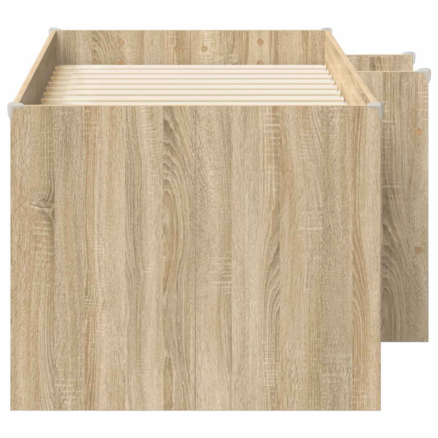 vidaXL Κρεβάτι Υψηλού Στυλ για Παιδιά 2 pcs Sonoma Επεξεργασμένο Ξύλο