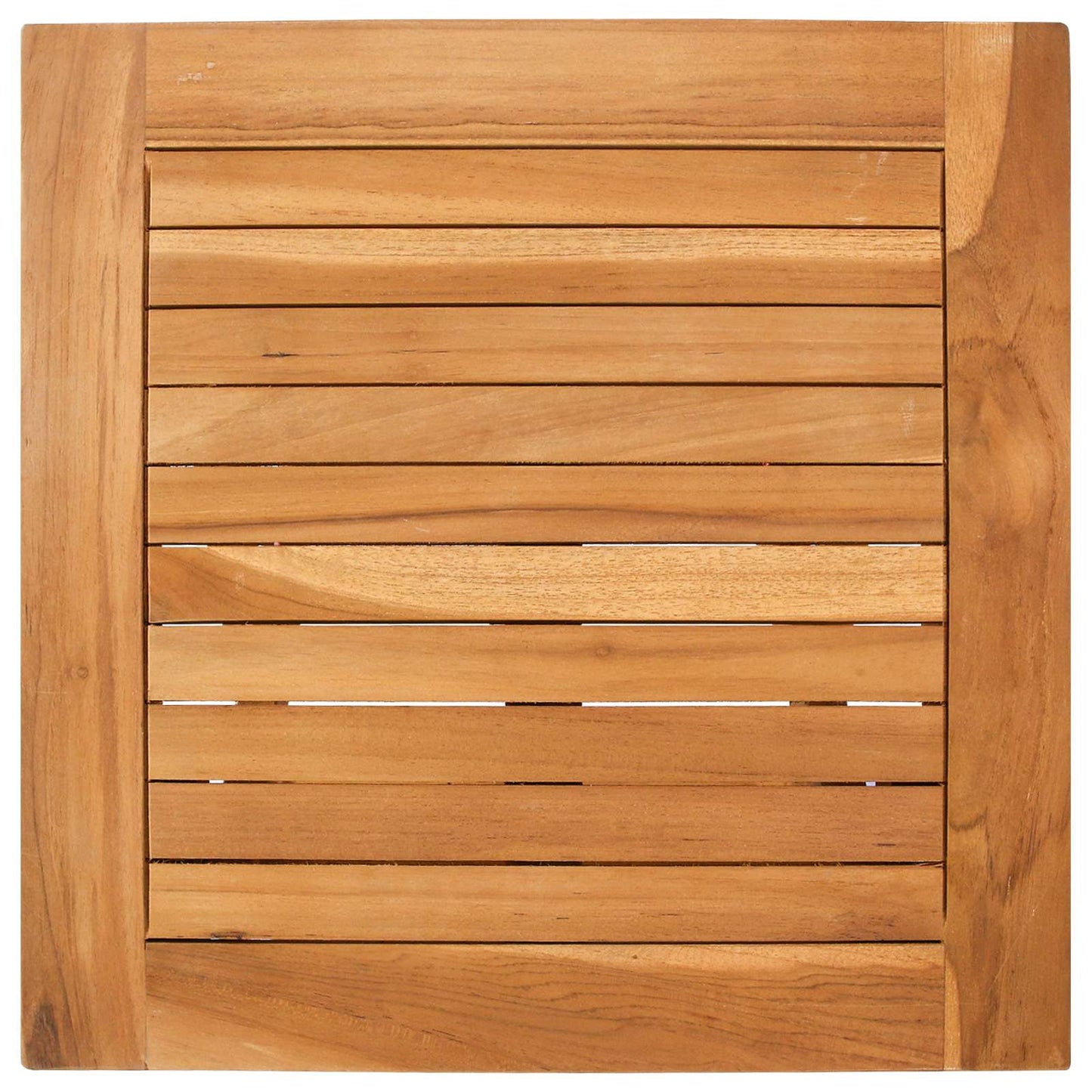 vidaXL Ξαπλώστρα με Τραπέζι 2 pcs Καφέ 40 x 40 x 40 cm Στερεό Ξύλο Τίκ