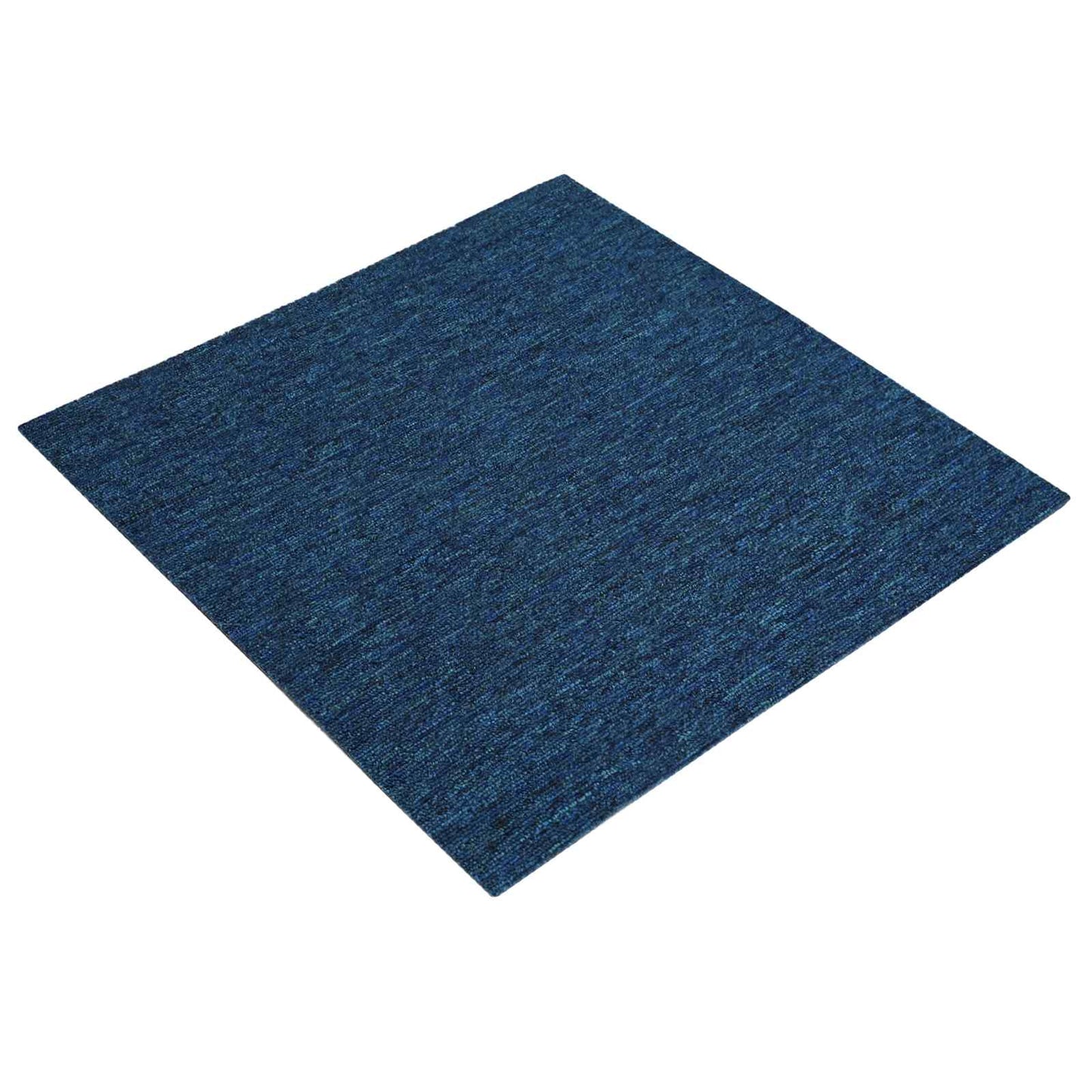 vidaXL Πλακάκι Χαλιού Μπλε 50 x 50 cm 36 τμχ. Πολυπροπυλένιο και Πίσσα