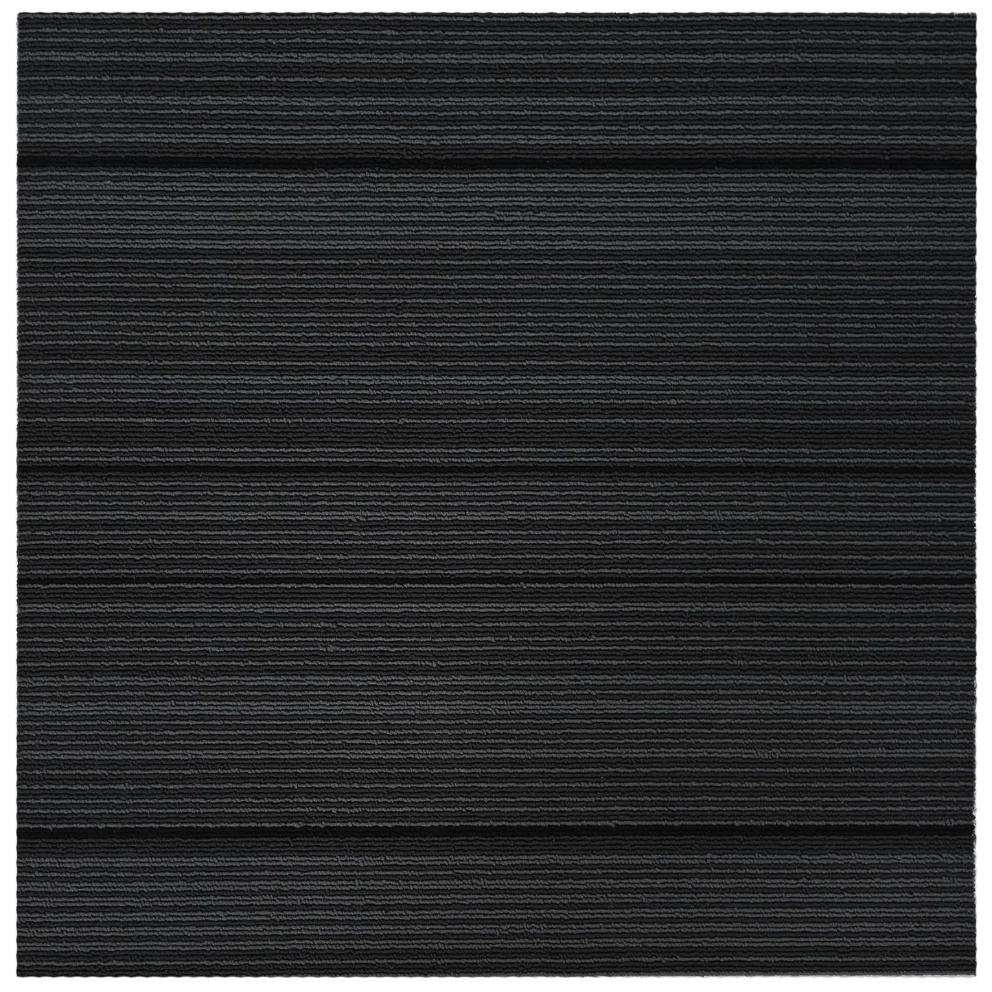 vidaXL Πλακάκι Χαλιού Ριγέ Ανοιχτό Γκρι 50 x 50 cm 20 τμχ.