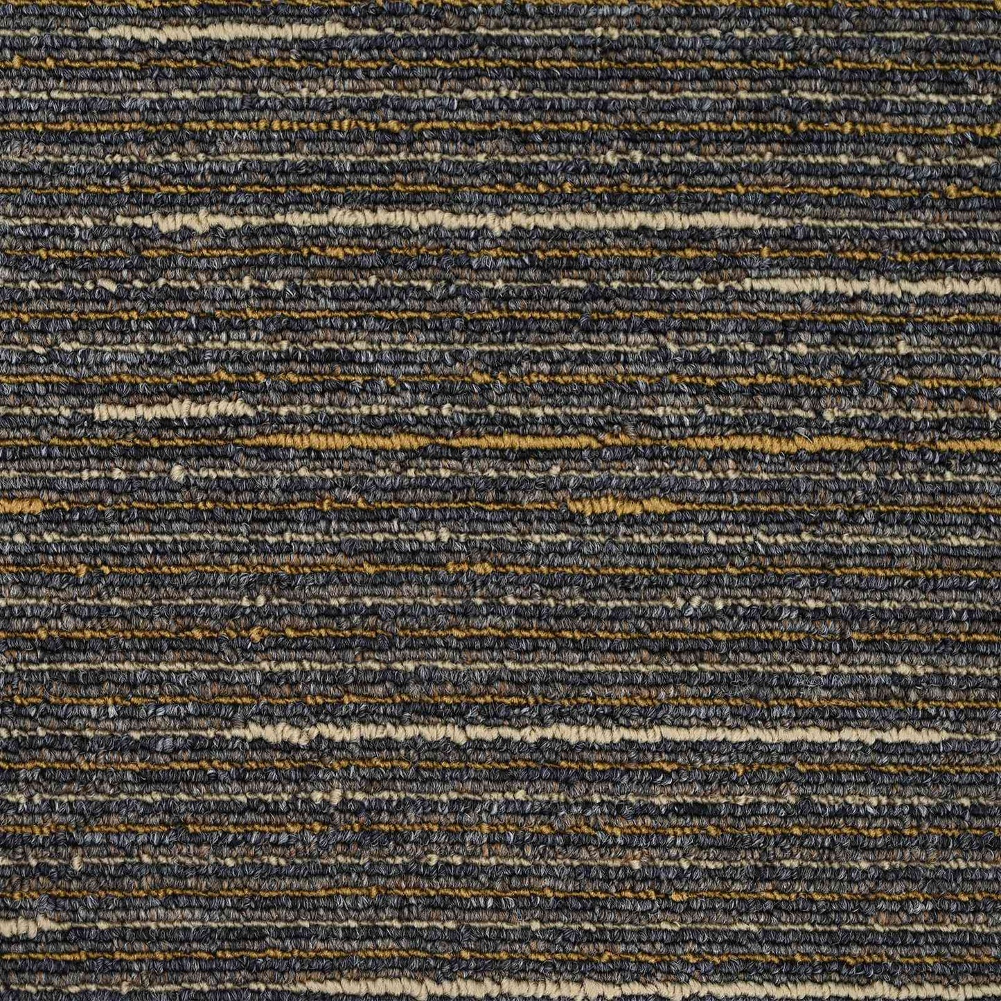 vidaXL Πλακάκι Χαλιού Ριγέ ανοιχτό καφέ 50 x 50 cm 4 τμχ.