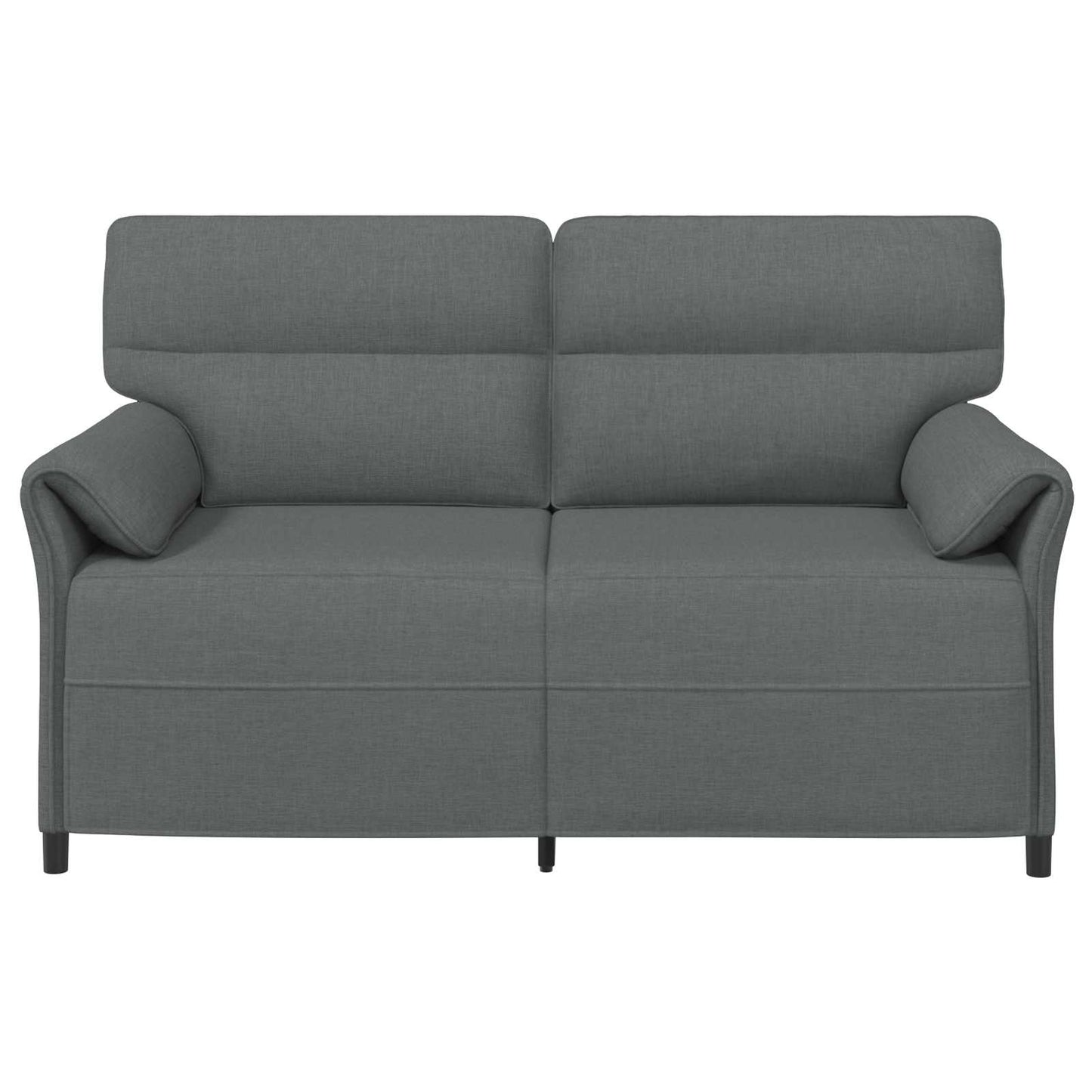 vidaXL Καναπές 100% πολυέστερ μεταλλικό πλαίσιο MDF, Κόντρα πλακέ