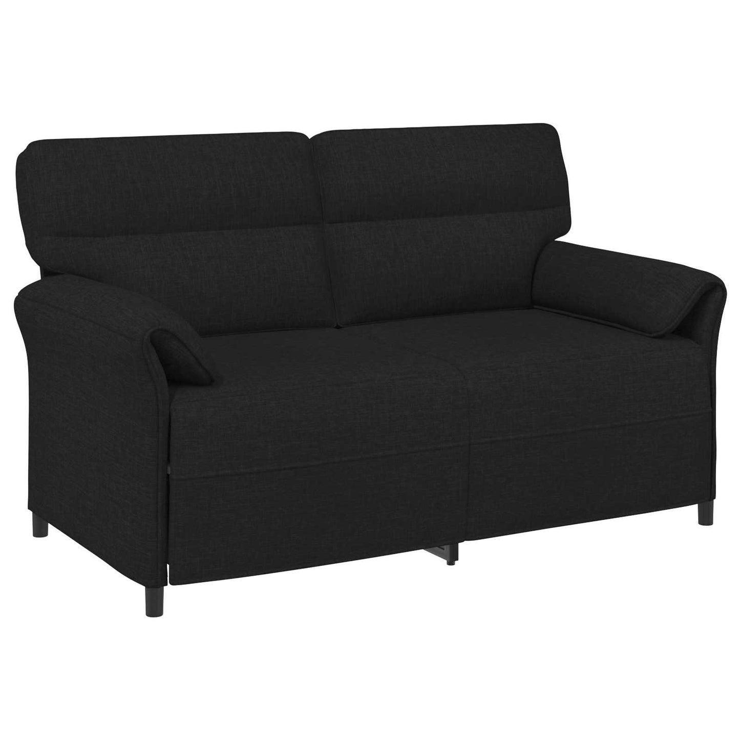 vidaXL Καναπές 100% πολυέστερ μεταλλικό πλαίσιο MDF, Κόντρα πλακέ