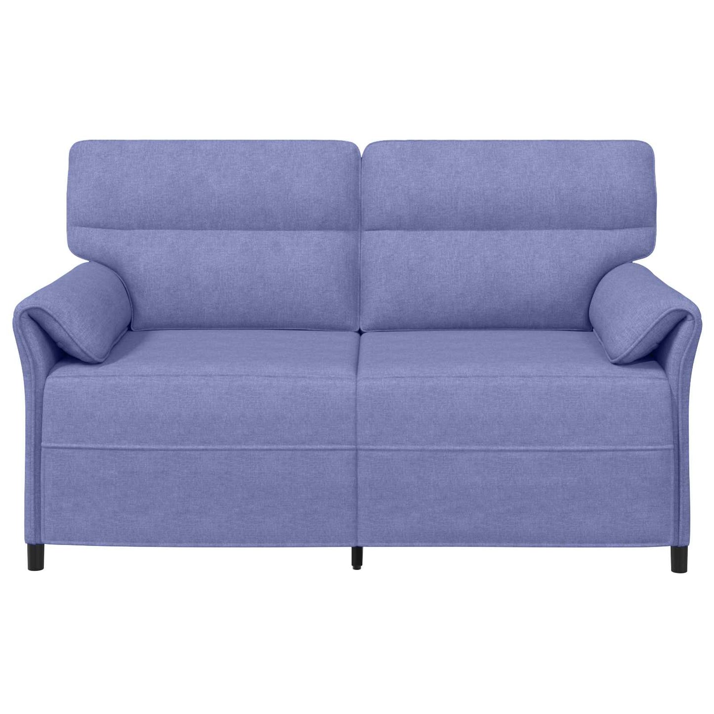 vidaXL Καναπές 100% πολυέστερ μεταλλικό πλαίσιο MDF, Κόντρα πλακέ