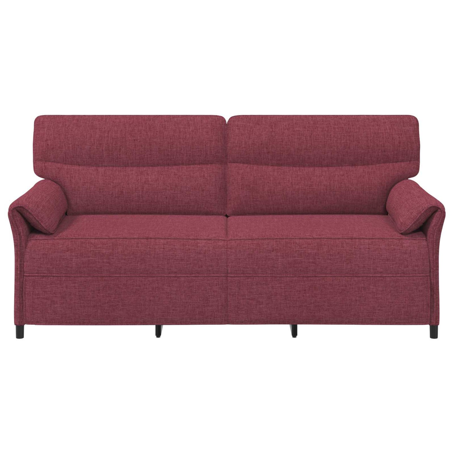 vidaXL Καναπές 100% πολυέστερ μεταλλικό πλαίσιο MDF, Κόντρα πλακέ