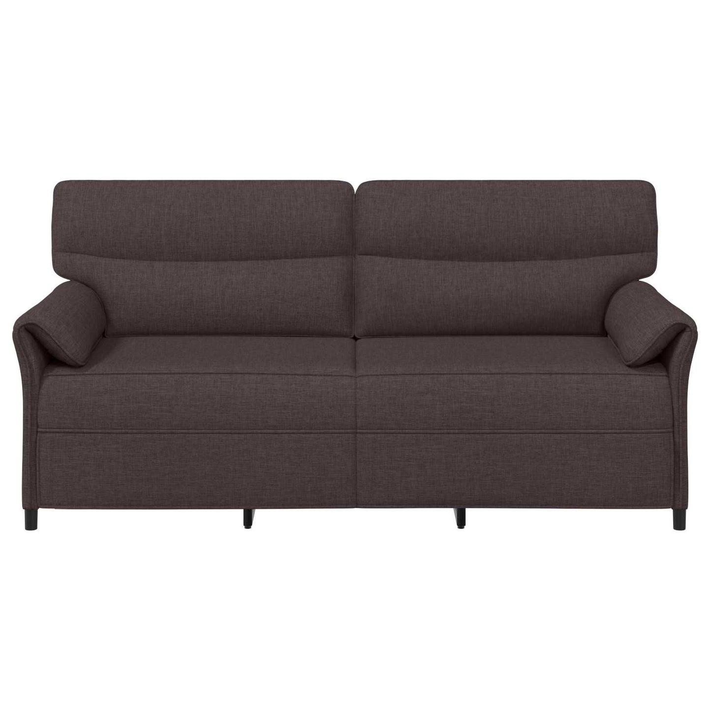 vidaXL Καναπές 100% πολυέστερ μεταλλικό πλαίσιο MDF, Κόντρα πλακέ