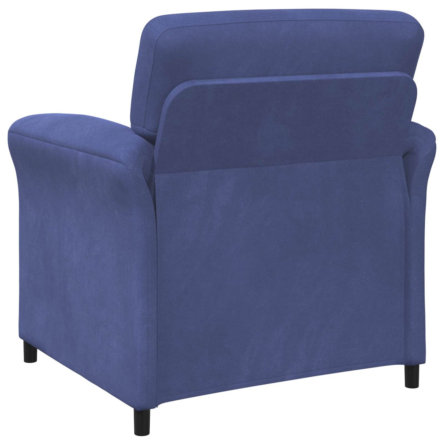 vidaXL Καναπές 1-θέσιος Μπλε Αστυνομίας 88 x 83 x 95 εκ Βελούδο