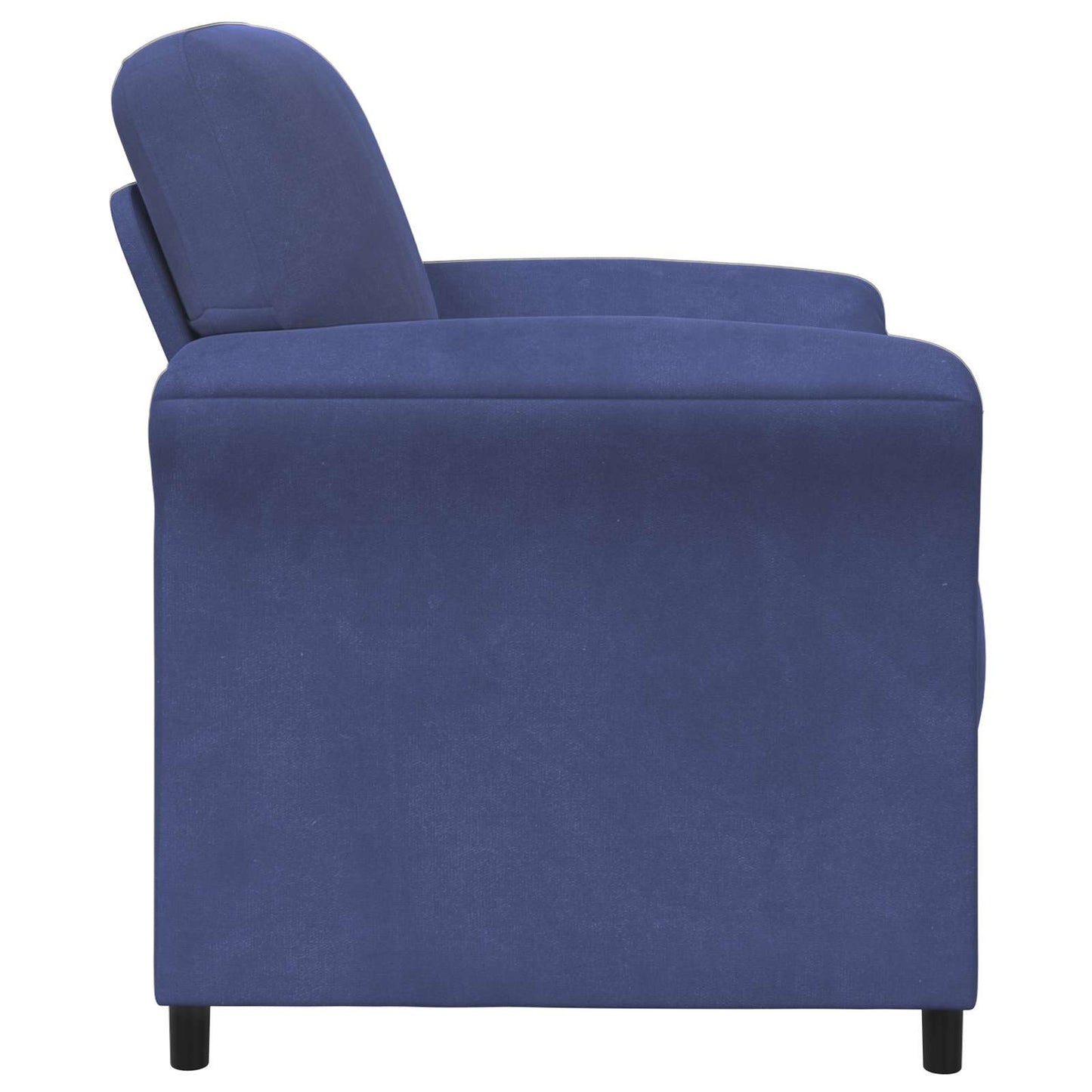 vidaXL Καναπές 1-θέσιος Μπλε Αστυνομίας 88 x 83 x 95 εκ Βελούδο