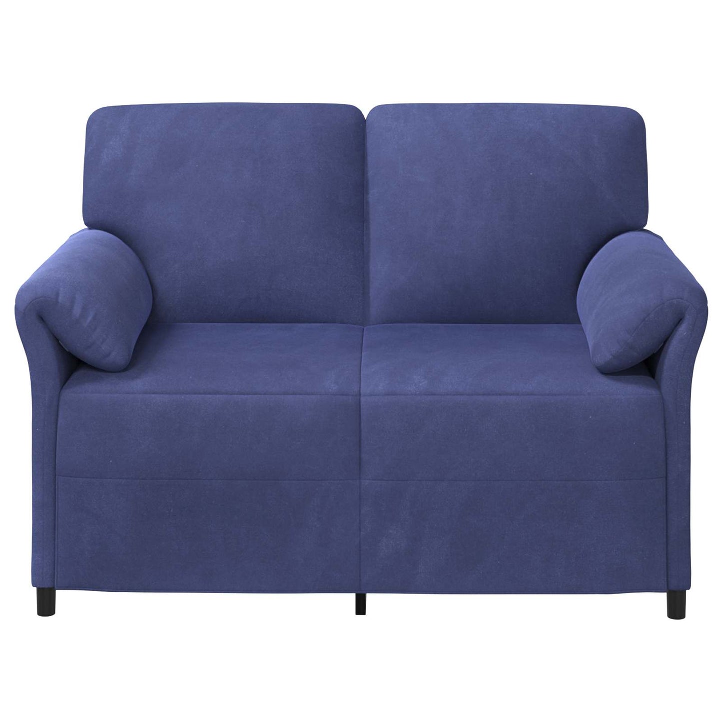 vidaXL Καναπές 2 ατόμων Μπλε Αστυνομίας 138 x 83 x 95 εκ Βελούδο