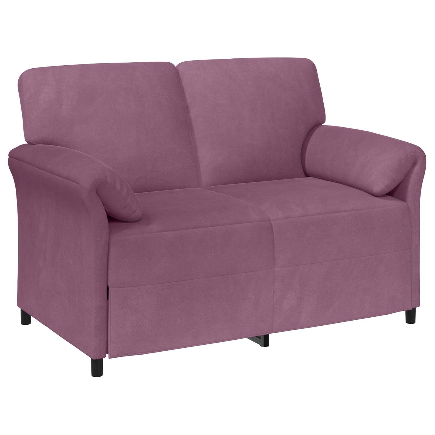 vidaXL Καναπές 2 ατόμων Μοβ 138 x 83 x 95 εκ Βελούδο